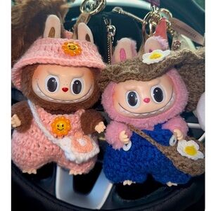 Colorful Crochet Bikini and outfits for Labubu!